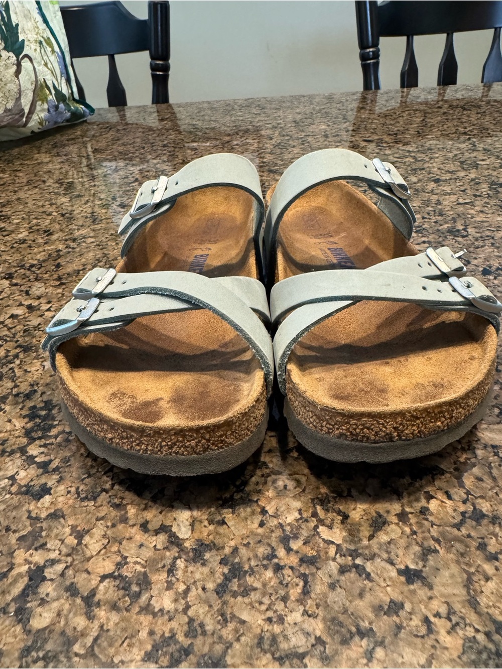 Birkenstock Franca Aqua Sandals Size 37 - Picture 4 of 6